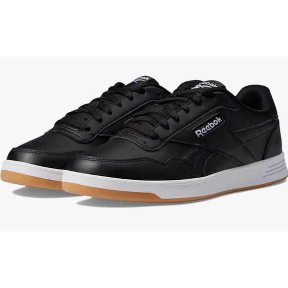 Reebok Court Advance Black/White/Gum Men's 7, Women's 8.5 Medium - Picture 1 of 8